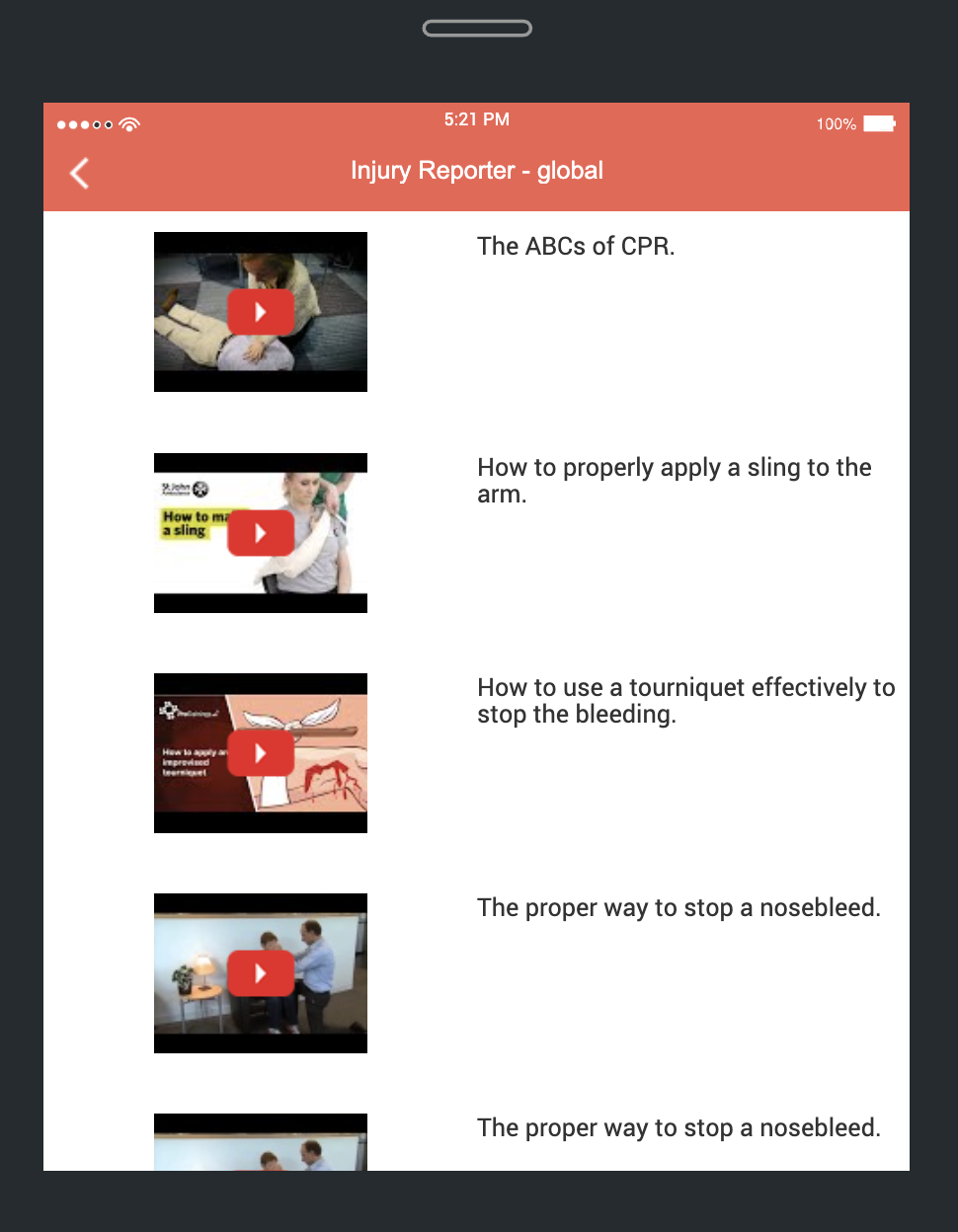 Workplace Injury Reporting App 3